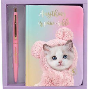Set caiet cu pix Pisoiul Mousie in cutie Studio Pets