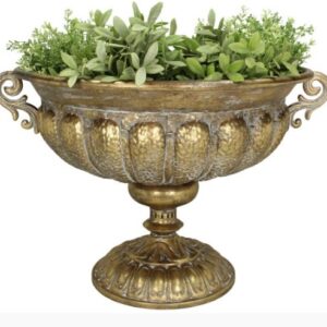 Ghiveci metal aur 38cm KERSTEN