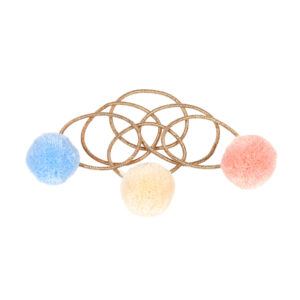 Set 6 elastice de par Arian, pastel SOUZA