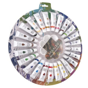 Set culori acrilice Nassau Fine Art 30 culori x 12ml GRAFIX