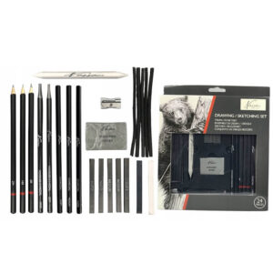 Set pictura Sketching 24 piese GRAFIX