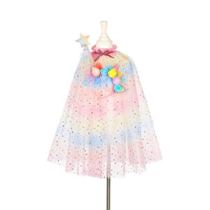 Set Pelerina Unicorn + tiara + bagheta, 3-4 ani SOUZA