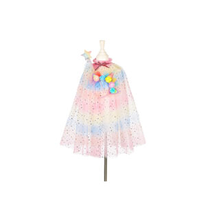 Set Pelerina Unicorn + tiara + bagheta, 5-7 ani SOUZA