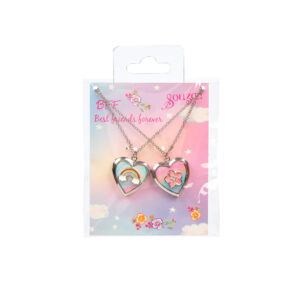 Pachet cadou BFF inima, 2 Coliere (2 buc)SOUZA