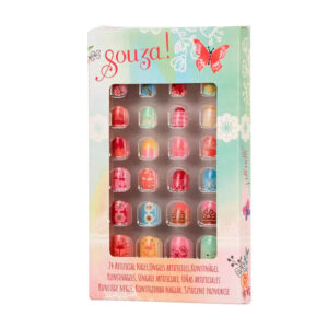 Unghii artificiale flori (set 10 bucati)SOUZA