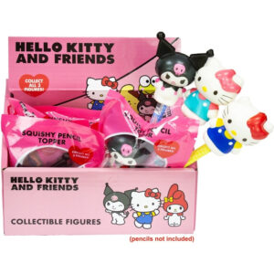 Figurina topper pentru creion in asort. Hello Kitty Sanrio