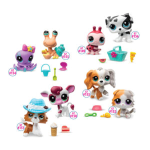 Set figurine 2 buc Littlest Pet shop BASIC FUN