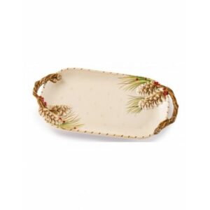 Farfurie servire 39x22cm Forest Frost Lamart
