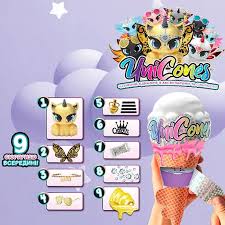 Inghetata Cu Figurina Unicorn Surpriza Si Accesorii Unicones EMWAY