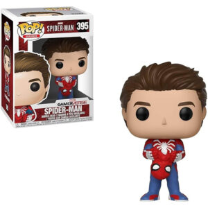 Figurina Unmasked Spider-Man Marvel: FUNKO POP