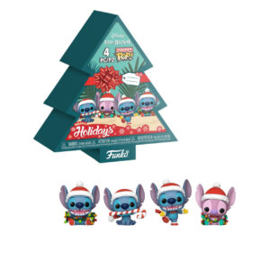 Set 4 Figurine Lilo and Stitch - Holiday FUNKO POP