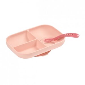 Set vase silicon (2 piese) roz Beaba