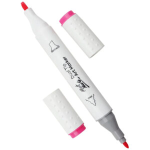 Marker Art cu varf dublu, Flamingo P2 Mont Marte
