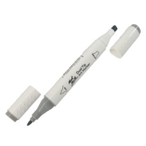 Marker Art cu varf dublu, Light Grey GY4 Mont Marte