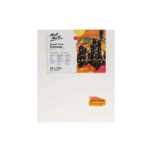 Panza pe sasiu Studio 25.4x30.5cm 340gr/m2, pentru vopsele acrilice si ulei Mont Marte