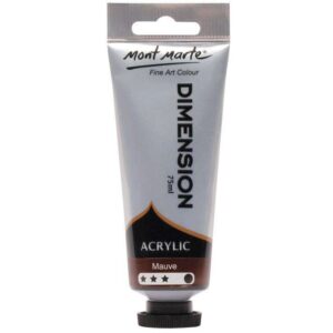 Vopsea acrilica Dimension 75ml, in tub, old mauve Mont Marte