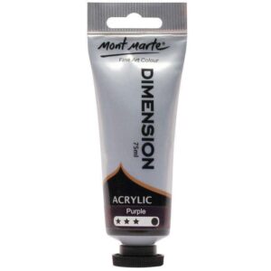 Vopsea acrilica Dimension 75ml, in tub, purple Mont Marte