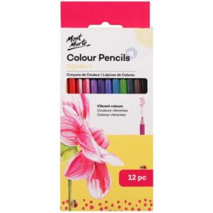 Set creioane colorate Essential 12 culori Mont Marte