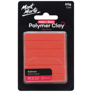 Argila polimerica pentru cuptor 60gr, salmon Mont Marte