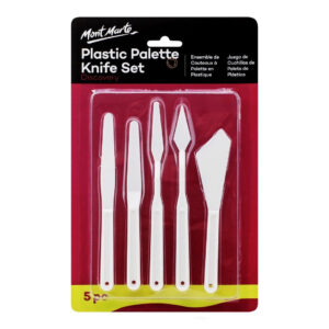Set palete din plastic Discovery 5 buc. Mont Marte