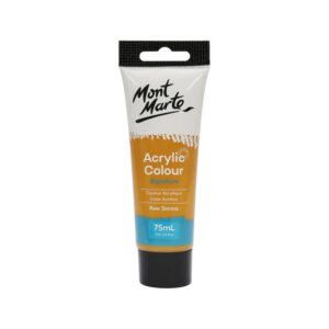 Vopsea acrilica Signature 75ml, in tub, raw sienna Mont Marte
