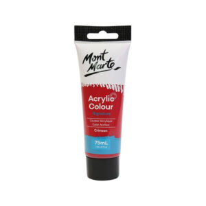 Vopsea acrilica Signature 75ml, in tub, crimson Mont Marte