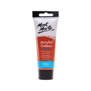 Vopsea acrilica Signature 75ml, in tub, burnt sienna Mont Marte