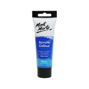 Vopsea acrilica Signature 75ml, in tub, deep cyan blue Mont Marte