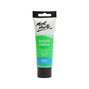 Vopsea acrilica Signature 75ml, in tub, monastral green Mont Marte