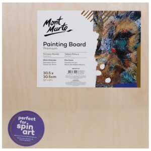 Tabla din lemn pentru pictura 30.5x30.5cm Mont Marte