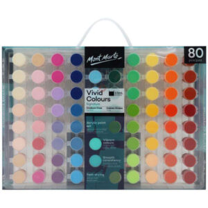 Set vopsele acrilice Vivide Colours 80 culorix3.5ml Mont Marte