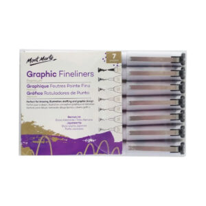 Set linere desen grafic 7 buc. Mont Marte
