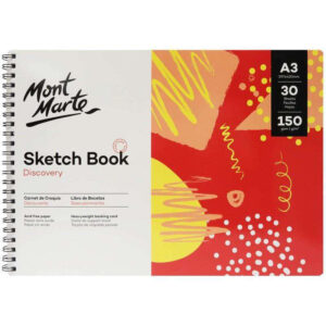 Sketchbook Discovery A3 150gr/m2, 30 foi Mont Marte