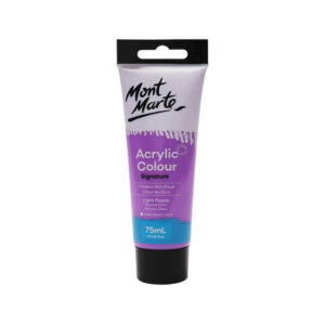 Vopsea acrilica Signature 75ml, in tub, light purple Mont Marte