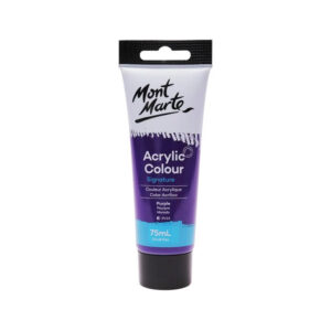 Vopsea acrilica Signature 75ml, in tub, purple Mont Marte