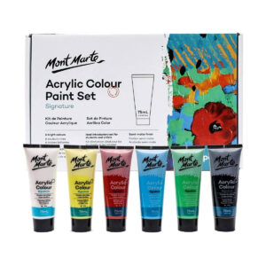 Set vopsele acrilice 6 culorix75ml Mont Marte