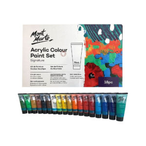 Set vopsele acrilice 18 culorix75ml Mont Marte