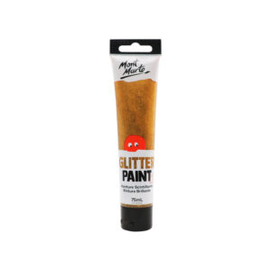 Vopsea Glitter 75ml, gold Mont Marte