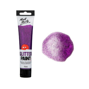 Vopsea Glitter 75ml, purple Mont Marte