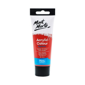 Vopsea acrilica Signature 75ml, in tub, rose madder Mont Marte