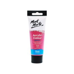 Vopsea acrilica Signature 75ml, in tub, cerise Mont Marte