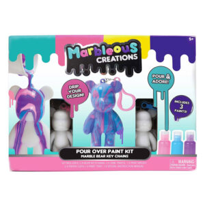 Set de creatie DIY Pouring Keyring Big Kit Marbleous Bear HUNTER