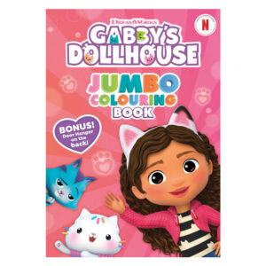 Carte de colorat Jumbo Gabbys Dollhouse TOTUM