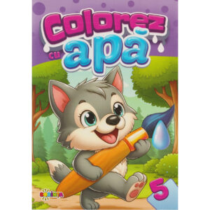 Colorez cu apa: 5 (Lup)