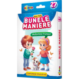 27 de cartonase educative. Bunele maniere