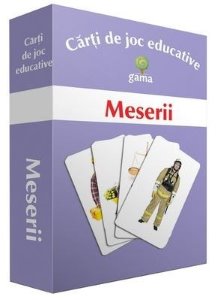 Carti de joc educative. Meserii. GAMA.