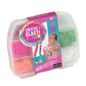 Set de realizare a bratarilor Elasticolor Mini Refill Set NICE