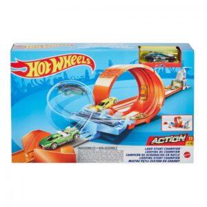 Set de joc Hot Wheels Stunt Champion MATTEL