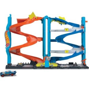 Set de joc Turnul de curse Hot Wheels City Convertible MATTEL