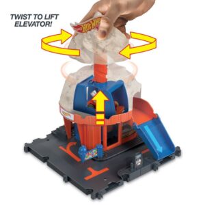 Set de joc Hot Wheels City- Magazin de inghetata Mattel